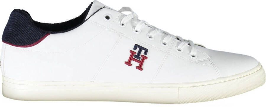 Tommy Hilfiger Core Vulc Varsity Monogram Sneakers Wit Man