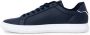 Tommy Hilfiger Corporate Leather Cup Stripes Heren Sneakers Schoenen Blauw FM0FM04732DW5 - Thumbnail 6