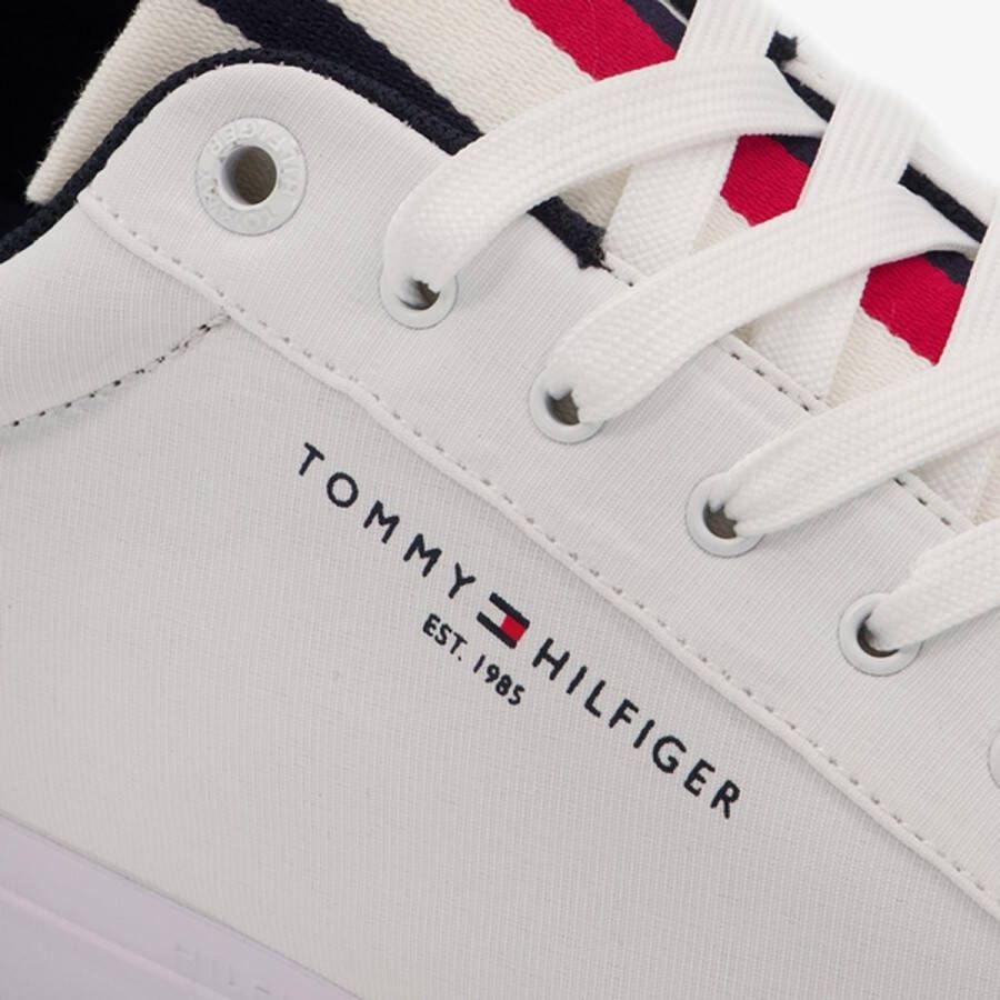 Tommy Hilfiger heren sneaker wit Uitneembare zool Schoenen