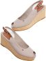 Tommy Hilfiger Sandaaltjes ICONIC ELBA SLING BACK WEDGE met jutebeleg - Thumbnail 8