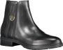 Tommy Hilfiger Hardware On Belt Flat Boot FW0FW05967 BDS Vrouwen Zwart Chelsea laarzen - Thumbnail 8