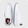 TOMMY JEANS Tommy Hilfiger Leather Runner TJM Essentials Heren Sneakers Wit - Thumbnail 15