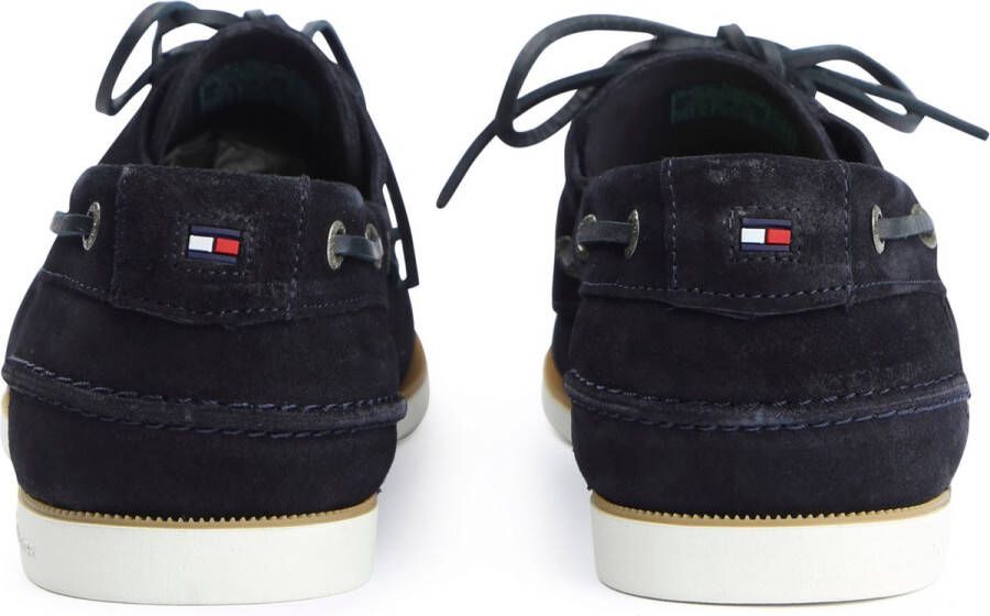 Tommy Hilfiger Moccasin Suede Navy Suede 100 Heren