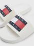 Tommy Hilfiger Pool Slides Essential Dames Slippers Off White - Thumbnail 7
