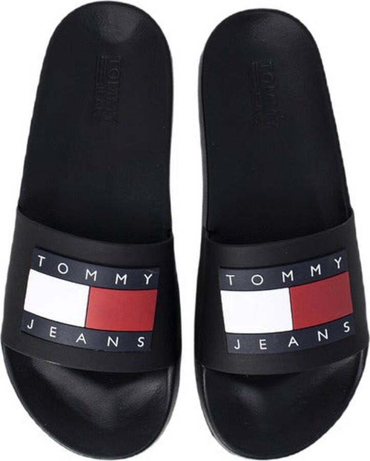 Tommy Hilfiger Pool Slides Essential Dames Slippers Off White