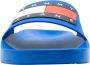Tommy Hilfiger Heren Tommy Jeans Pool Slide Ess Ultra Blue BLAUW - Thumbnail 6
