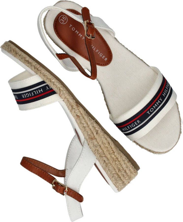 Tommy Hilfiger Witte Textiel Zomer Sandaal Multicolor Dames - Foto 2