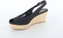 Tommy Hilfiger Alpargatas Iconic Elba Sling Back Sleehak Black Dames - Thumbnail 12