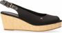 Tommy Hilfiger Sleehaksandaaltjes ICONIC ELENA SLING BACK WEDGE zomerschoen sandaal keilhak met verstelbare gesp - Thumbnail 18