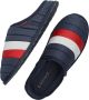 Tommy Hilfiger Blauwe Corporate Padded Homeslipper Pantoffels Blue Heren - Thumbnail 9