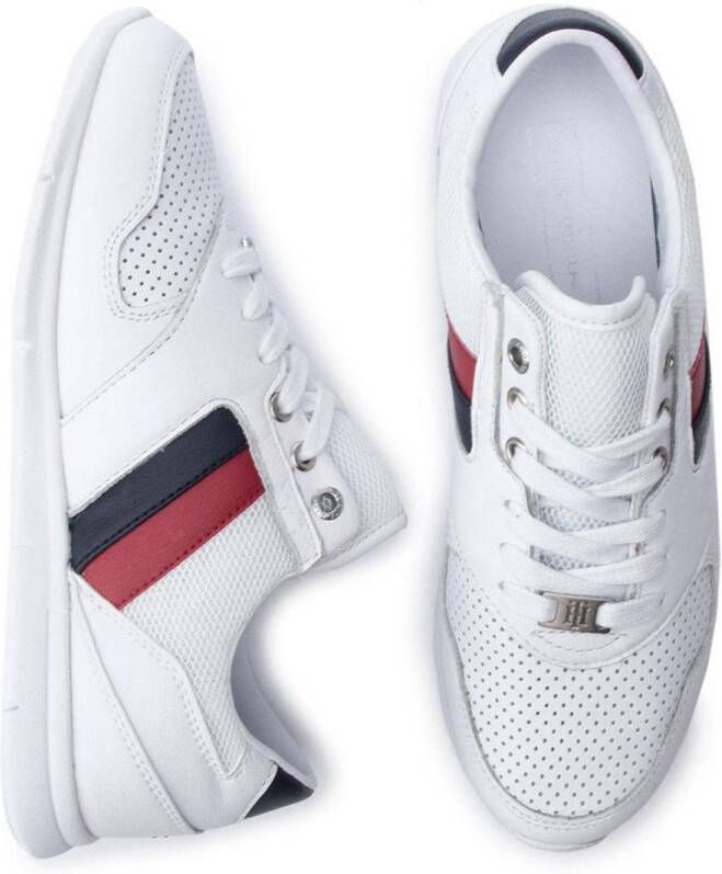 Tommy Hilfiger Sneakers Dames wit navy rood
