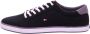 Tommy Hilfiger Canvas Lace Up Sneakers Zwart Man - Thumbnail 5