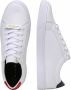 Tommy Hilfiger Metallic Back Lace-up Sneakers Wit Vrouw - Thumbnail 5