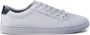 Tommy Hilfiger Metallic Back Lace-up Sneakers Wit Vrouw - Thumbnail 10