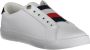 Tommy Hilfiger Witte Polyester Sneaker voor Dames Wit Dames - Thumbnail 25