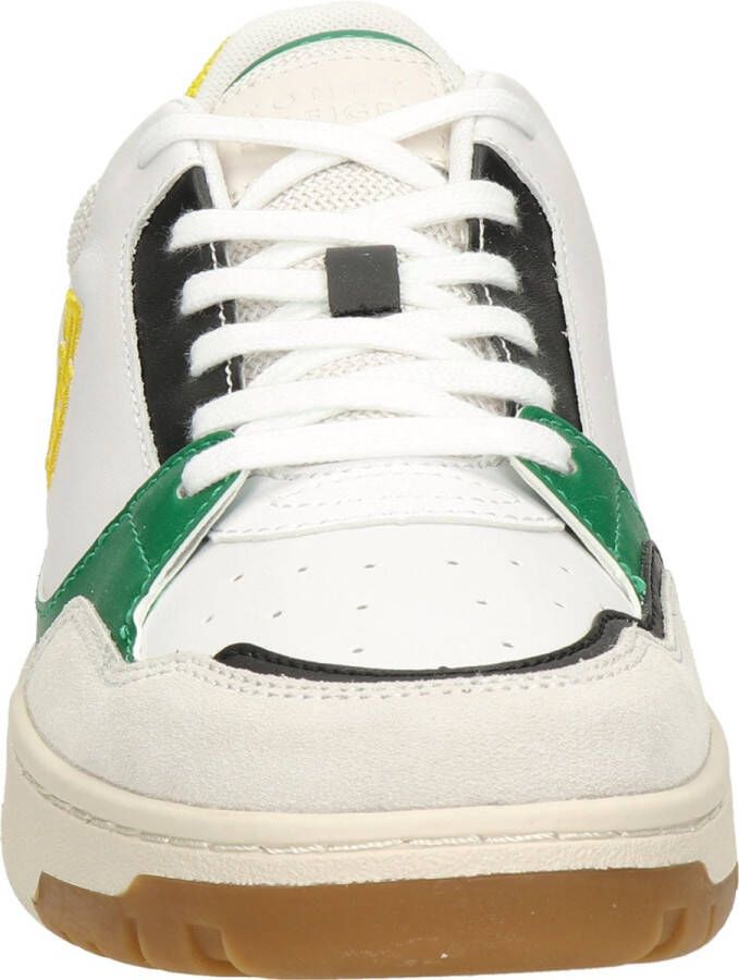 Tommy Hilfiger Sport Tommy Hilfiger Basket Street Mix heren sneaker Wit multi