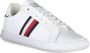 Tommy Hilfiger Sport Tommy Hilfiger FW Cupsole Sneaker White (FM0FM04732 YBS) - Thumbnail 9