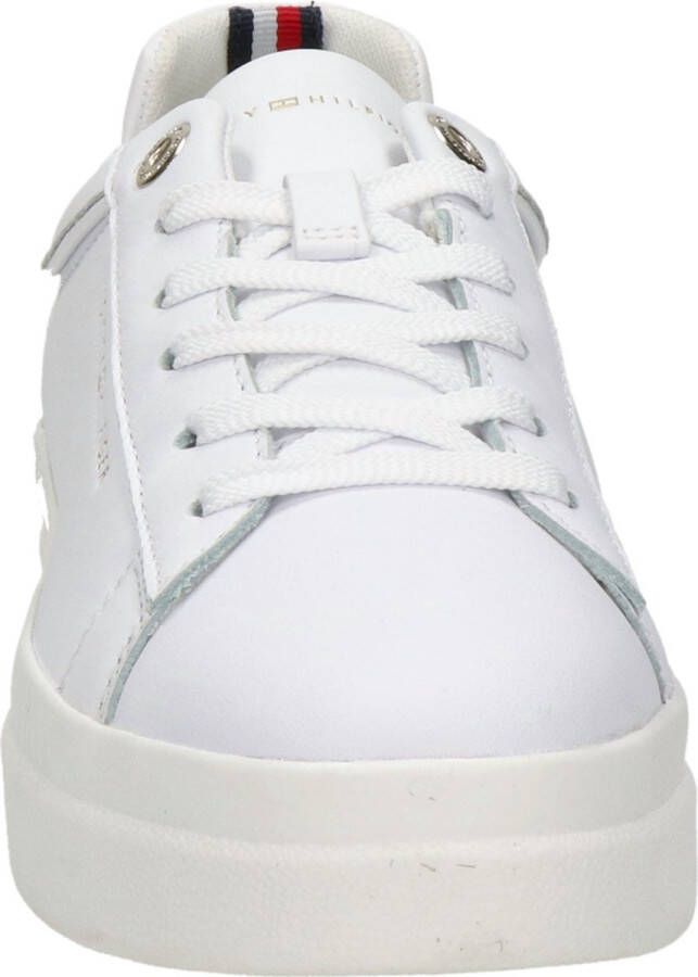 Tommy Hilfiger Sport Tommy Hilfiger Elevated dames sneaker. Wit