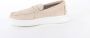 Bruin Tinten Tommy Hilfiger Hybrid Loafers Instappers Heren Beige - Thumbnail 12