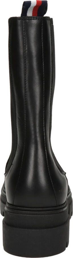 Tommy Hilfiger Sport Tommy Hilfiger Monochromatic dames chelseaboot Zwart