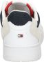 Tommy Hilfiger Sneakers TH BASKET CORE LTH MIX ESS met contrastafwerkingen vrijetijdsschoen lage schoen veterschoen - Thumbnail 8