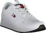 Tommy Hilfiger Sneakers TH BASKET CORE LTH MIX ESS met contrastafwerkingen vrijetijdsschoen lage schoen veterschoen - Thumbnail 15