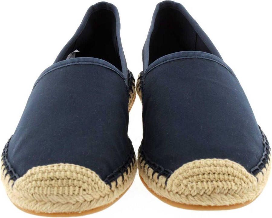 Tommy Hilfiger TH Signature Espadrille Sandalen Touwzool blauw
