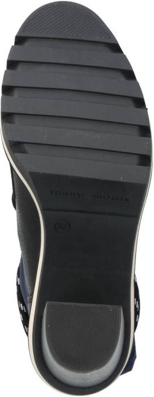 Tommy Hilfiger veterlaarzen fun outdoor nylon bootie Zwart