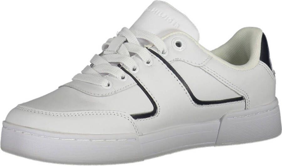 Tommy Hilfiger Witte polyester sneaker