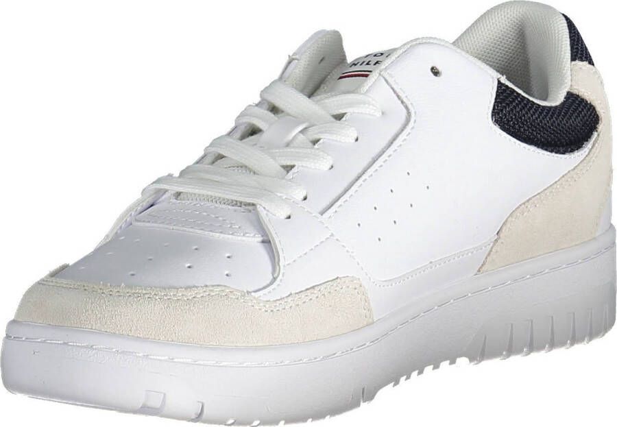 Tommy Hilfiger Witte polyester sneaker