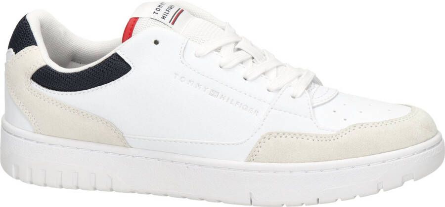Tommy Hilfiger Witte polyester sneaker