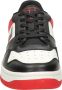 TOMMY JEANS Tommy Hilfiger TJ Basket heren sneaker Zwart rood - Thumbnail 8