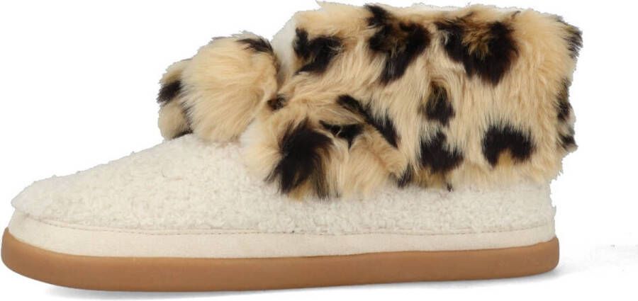 TOMS 10016795 Celeste Faux Shearling Leopard Q4