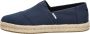 TOMS Shoes ALPARGATA~ROPE~2.0~~~~~~~~~~~~ Instappers Blauw - Thumbnail 14