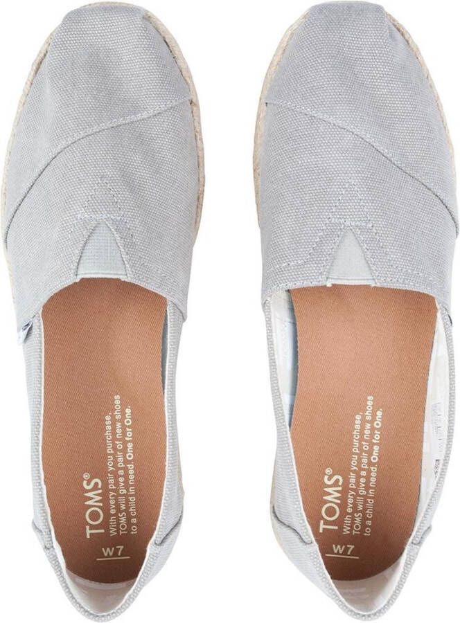 TOMS Alpargata Dames Espadrille Grey - Foto 13