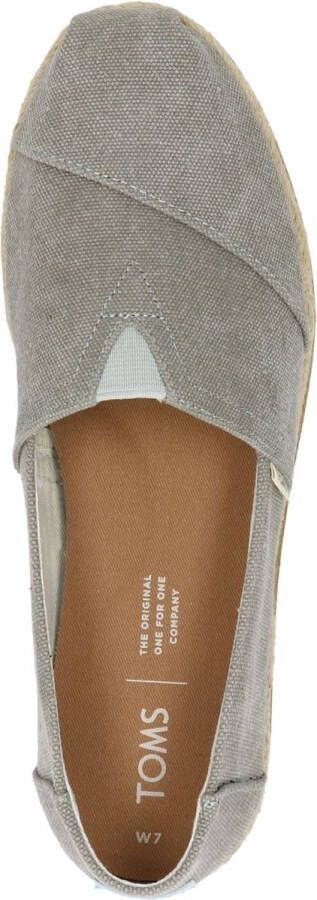 TOMS Alpargata Dames Espadrille Grey - Foto 8