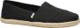 TOMS Women's Alpargata Rope Recycled Cotton Sneakers zwart - Thumbnail 8