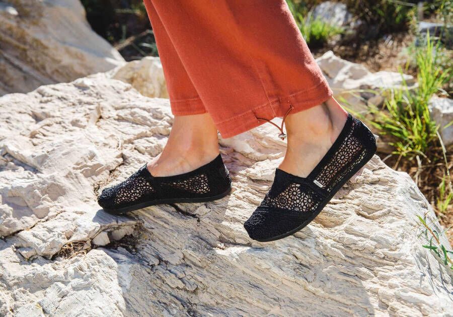 TOMS Alpargata Dames Espadrilles Black