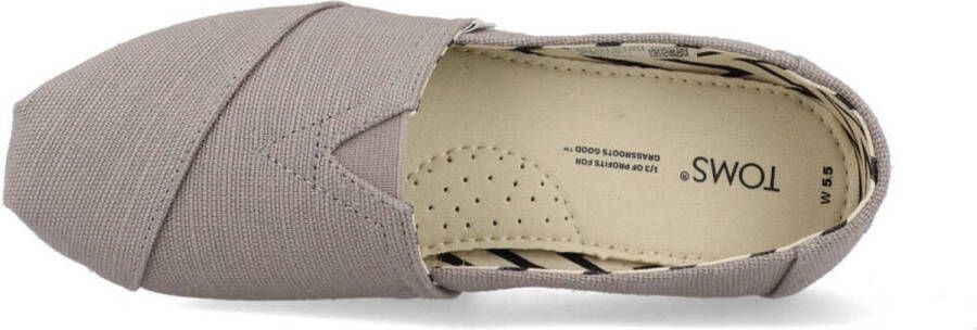 TOMS Alpargata Espadrille Women Grey