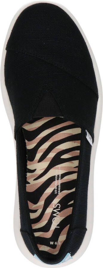 TOMS Alpargata Mallow Dames Espadrilles Black