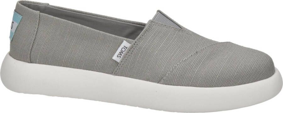 TOMS Alpargata Mallow Instappers Dames Grijs