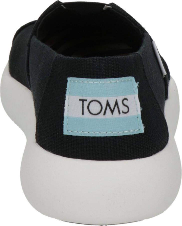 TOMS Alpargata Mallow Instappers Dames Zwart