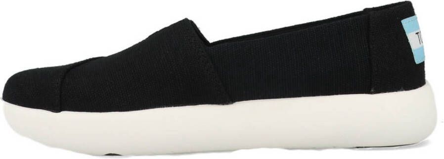 TOMS Alpargata Mallow Instappers Dames Zwart