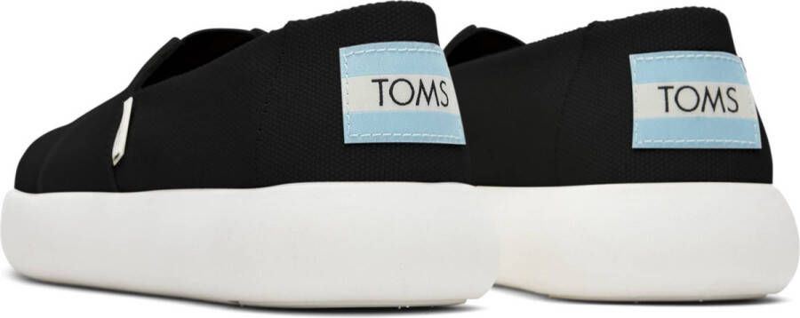 TOMS Alpargata Mallow Instappers Dames Zwart