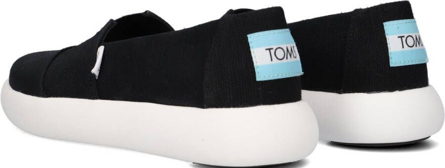 TOMS Alpargata Mallow Instappers Dames Zwart