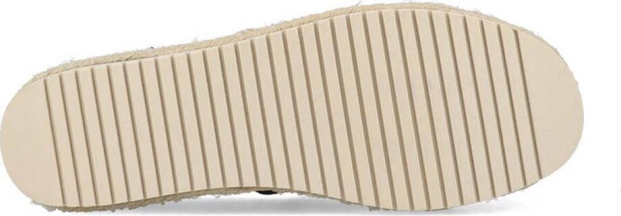 TOMS Alpargata Platform Rope Espadrilles Dames Zwart