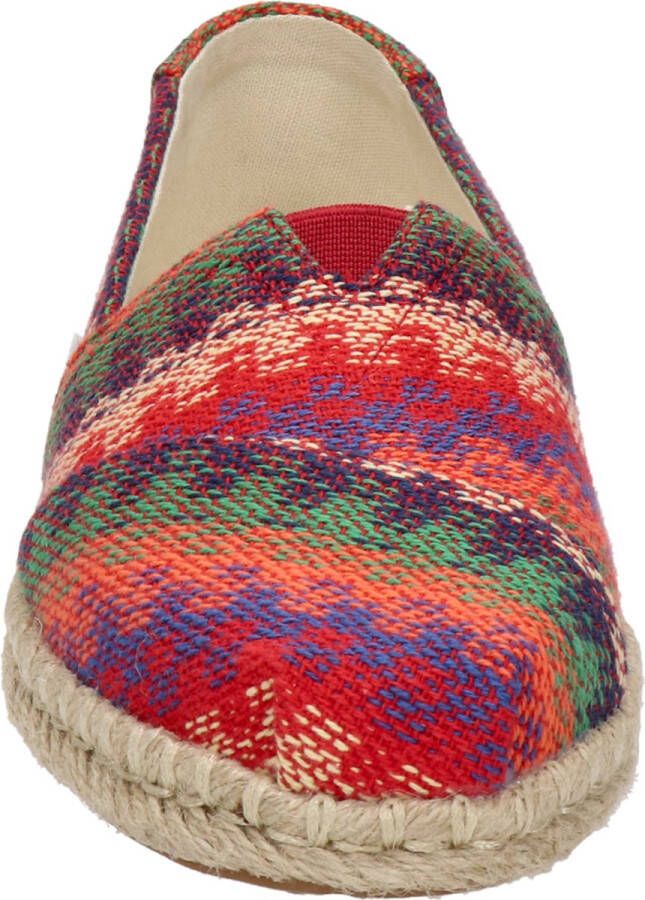 TOMS Alpargata Rope dames espadrille Rood multi