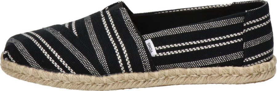 TOMS Alpargata Rope Dames Espadrilles Black
