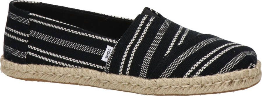 TOMS Alpargata Rope Dames Espadrilles Black