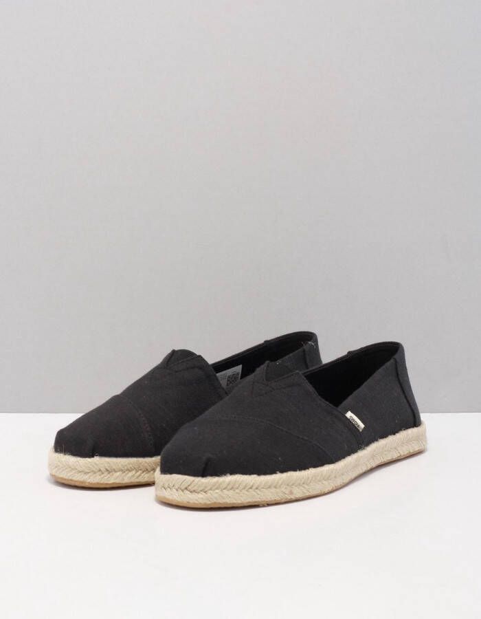 TOMS Alpargata Rope Dames Espadrilles Black